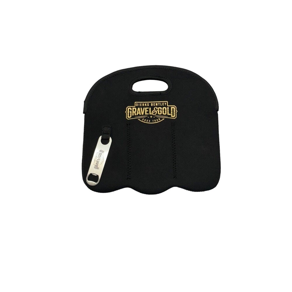 Dierks Bentley Six-Pack Soft-Grip Insulated Neoprene Beer Bottle Carrier‎ Tote